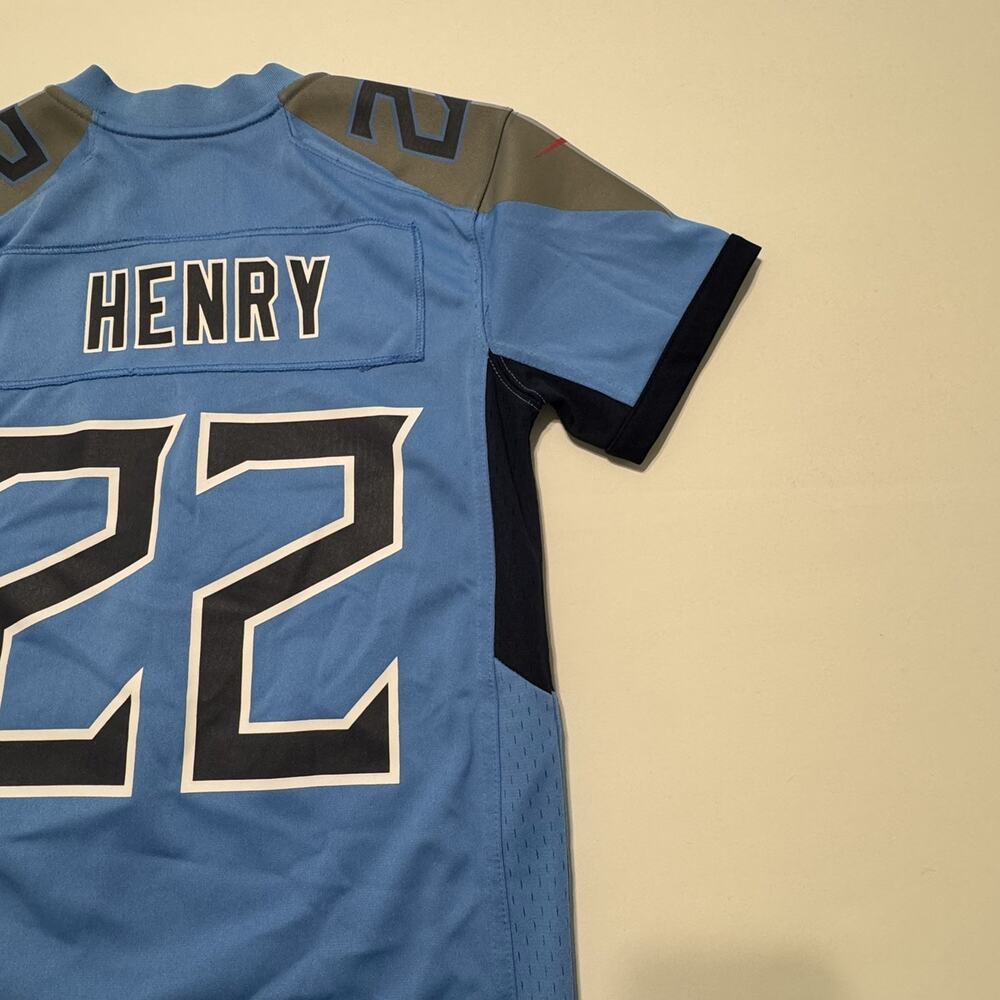 Nike Tennessee Titans Derrick Henry #22 NFL Jersey Youth Small - Picture 3 of 11